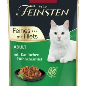 Top-Preis Sparpaket 6 x 85 g Animonda vom Feinsten Feines mit Filets Adult mit Kaninchen + Hühnchenfilet Katzen Nassfutter